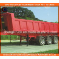 Reboque Basculante Tri-Axle Square Shape End